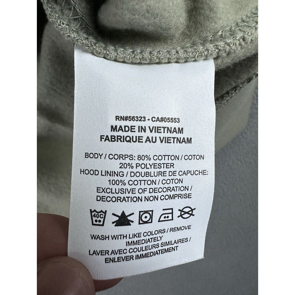 Nike Hoodie Sweatshirt Mens 2XL Army Green Jade Sportswear Club Fleece - Picture 9 of 9